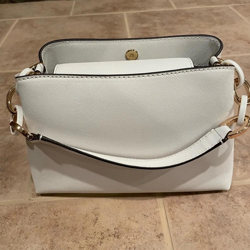 Michael Kors Portia East West Satchel Beige - NWT